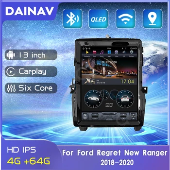 13 инча PX6 2 Din Android Радиото в автомобила На Ford Focus New Ranger 2018-2020 Авторадио GPS Навигация Мултимедиен DVD плейър