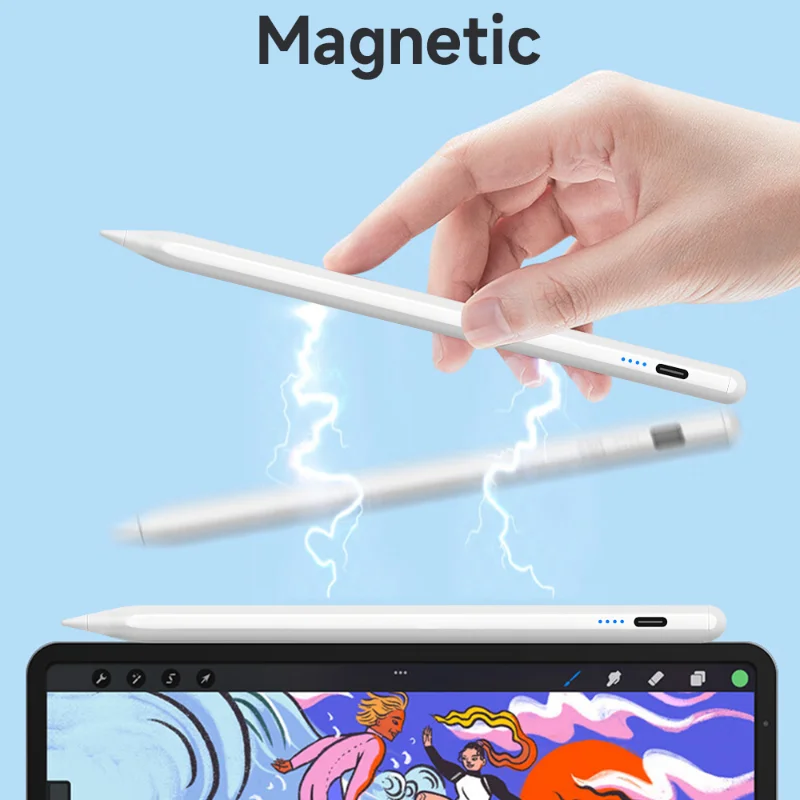 За Apple iPad Молив За Huawei Lenovo Samsung Phone Xiaomi Tablet Pen Универсален Стилус За Android, IOS, Windows Touch Pen 2